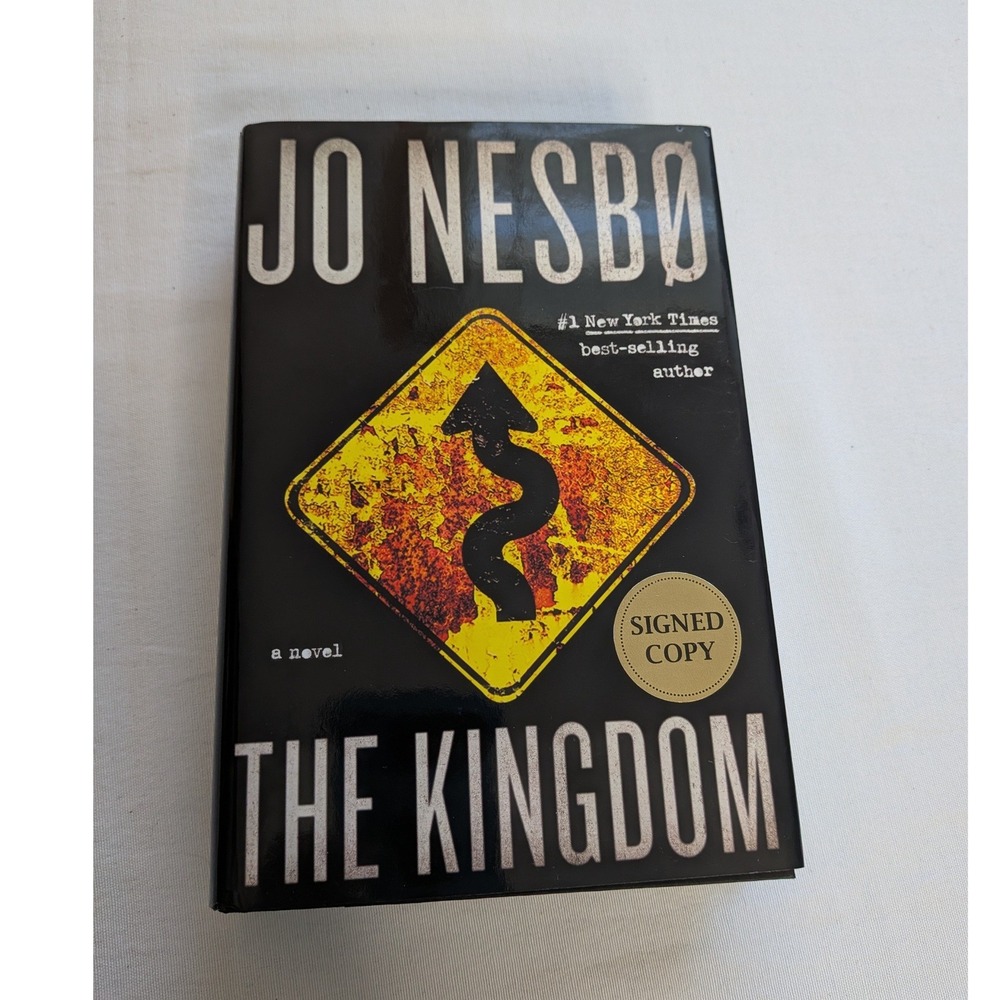 Jo Nesbo The Kingdom Hardcover Excellent Signed First Edition crime thriller